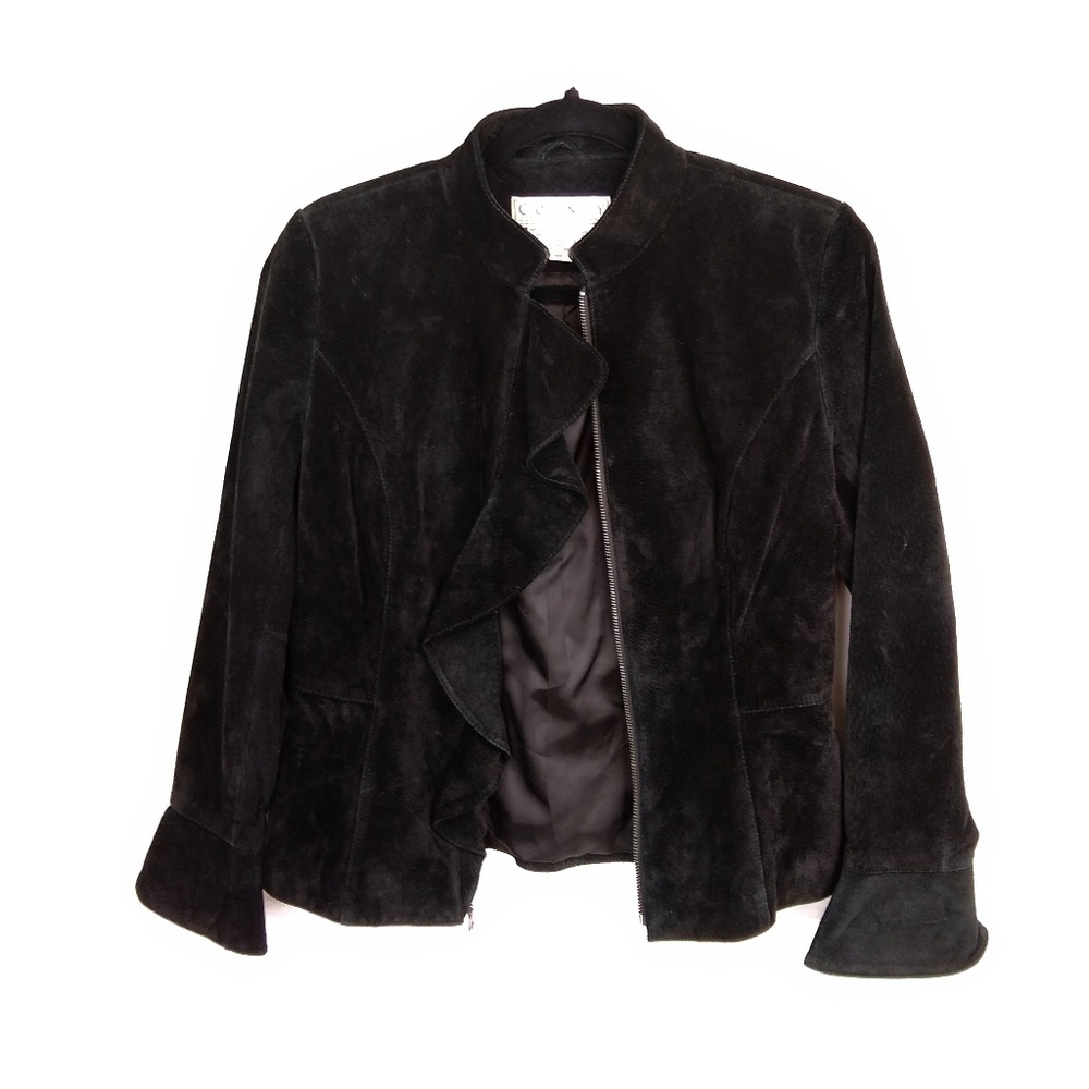 County Clothing Company /// Black Leather Jacket